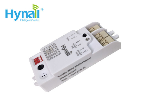 HNS117 3 ইন 1 ডিমমেবল মোশন সেন্সর সিসিটি ডিআইপি সুইচ সেটিং 12 ভি ছোট ট্রি লেভেল ডিমিং