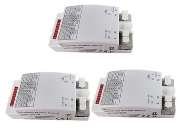 সাদা রঙের এসি মোশন সেন্সর সুইচ 220 ~ 240VAC HNS204 অন / অফ এবং লাক্স অফ ফাংশন