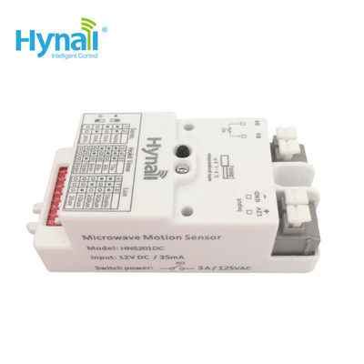 HNS201DC অন অফ 12 ভল্ট মাইক্রোওয়েভ সেন্সর শুকনো যোগাযোগ সংস্করণ 6m মাউন্ট