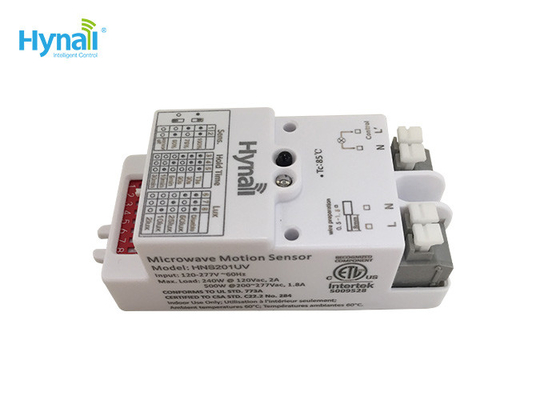 HNS201UV UV ল্যাম্প ডিআইপি মোশন ডিটেক্টর সুইচ 400W 120-277VAC 6m