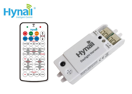 25mA ডেলাইট হার্ভেস্টিং সেন্সর 1-10V ডিমিং IR রিমোট কন্ট্রোল ফর লাইটিং সিস্টেম